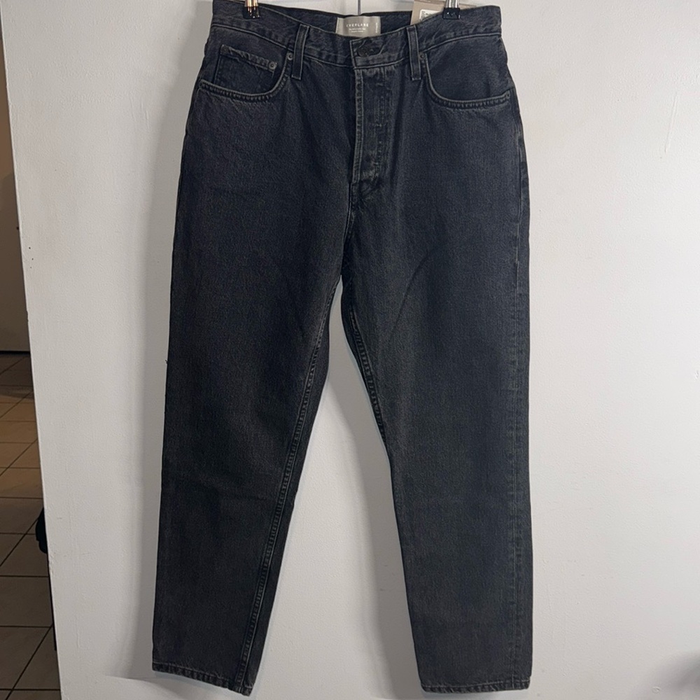 Everlane The ‘90s Cheeky Jean in Washed Black *NWT*